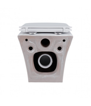 Унитаз подвесной Qtap Presto безободковый с сиденьем Soft-close QT24332615EW