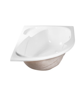 Ванна акриловая Lidz Majatek 150R 150x100 с ножками Nozki A 150