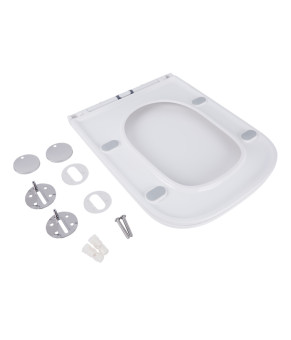 Сиденье для унитаза Qtap Aries Slim с микролифтом QT99HXU15W
