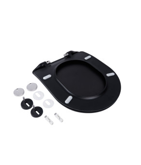 Сиденье для унитаза Qtap Robin, Scorpio с микролифтом Slim QT99U184UF450MB