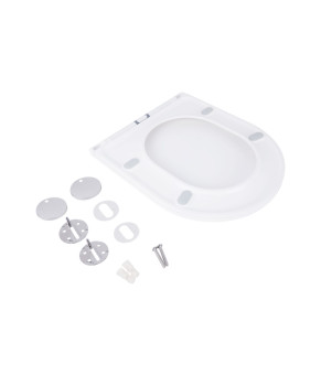 Сиденье для унитаза Qtap (Robin, Aries) с микролифтом Slim QT99HXU13W