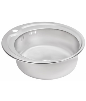 Кухонная мойка Lidz 490-A 0,6 мм Decor (LIDZ490А06DEC160)