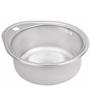 Кухонная мойка Lidz 4843 0,6 мм Decor (LIDZ484306DEC180)