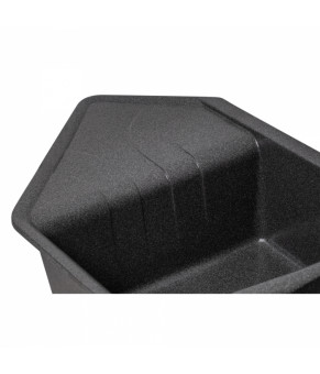 Кухонная мойка с дополнительной чашей Lidz 1000x500/225 GRF-13 (LIDZGRF131000500225)