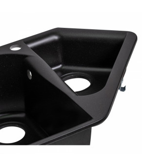 Кухонная мойка с дополнительной чашей Lidz 1000x500/225 BLM-14 (LIDZBLM141000500225)