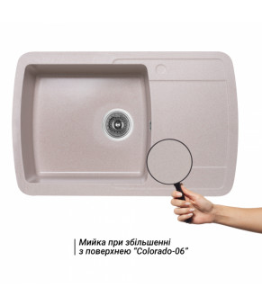 Кухонная мойка Lidz 770x490/200 COL-06 (LIDZCOL06770490200)