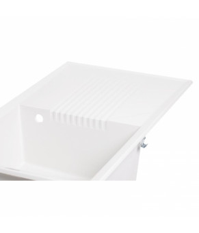 Кухонная мойка Lidz 860х500/240 WHI-01 (LIDZWHI01860500240)
