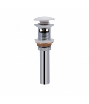 Раковина напольная моноблок Qtap Tern 440х380х830mm White с донным клапаном QT1711G302W