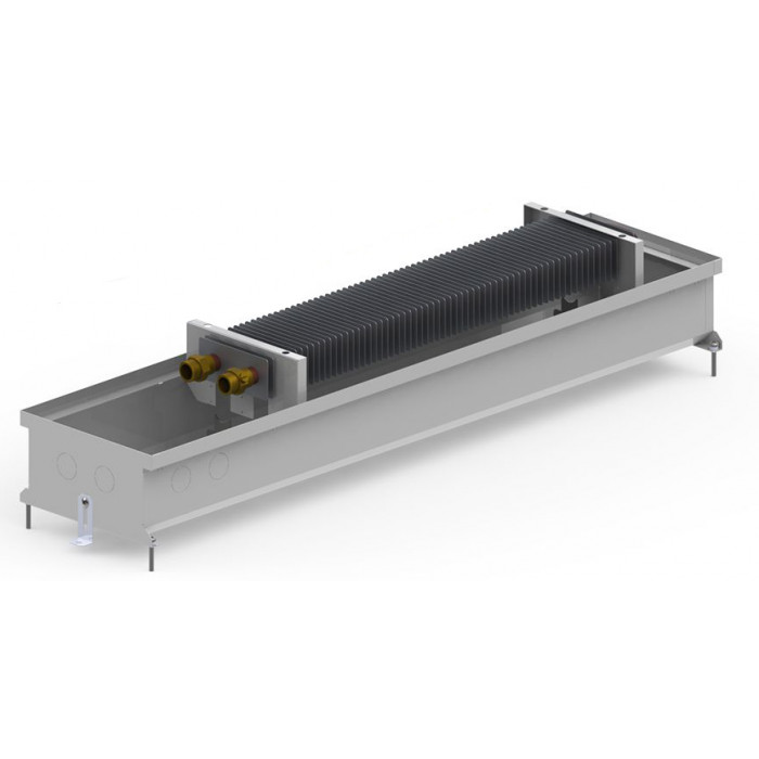 Внутрішньопідлоговий конвектор Carrera C 120 Inox 23х250 см
