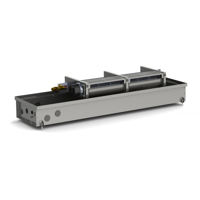 Внутрішньопідлоговий конвектор Carrera SV 120 Inox 28х100 см
