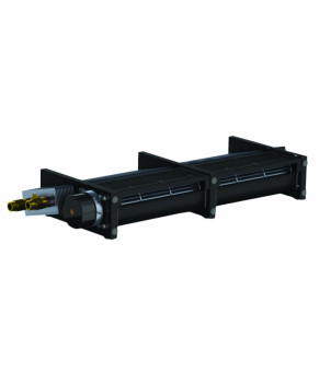 Внутрипольный конвектор Carrera CV 120 Black 28х175 см WR цветная
