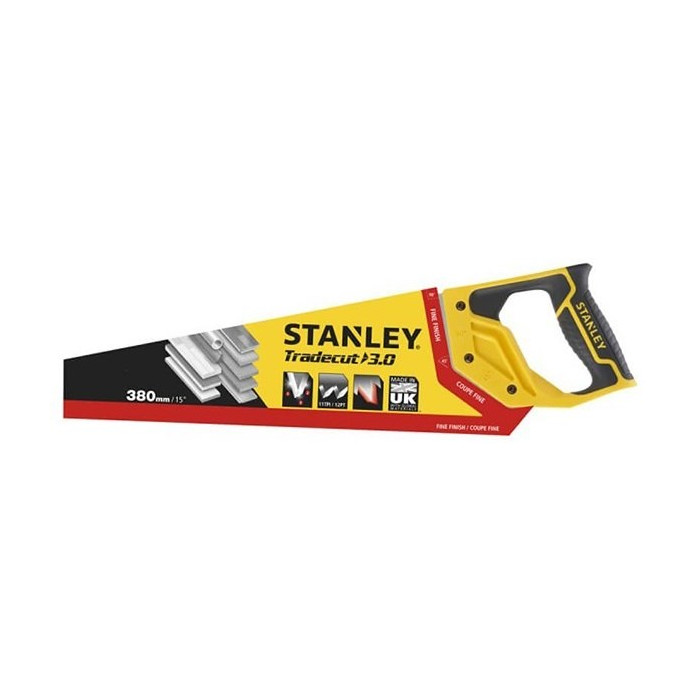 Ножівка по дереву Stanley Tradecut 380 мм 11 зубів/1" STHT20349-1
