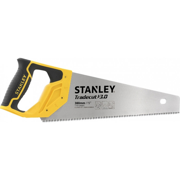 купить Ножівка по дереву Stanley Tradecut 380 мм 11 зубів/1" STHT20349-1