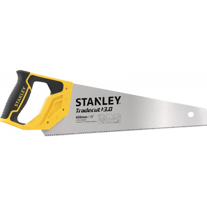 купить Ножовка по дереву Stanley Tradecut 450 мм 7 зубов/1" STHT20354-1