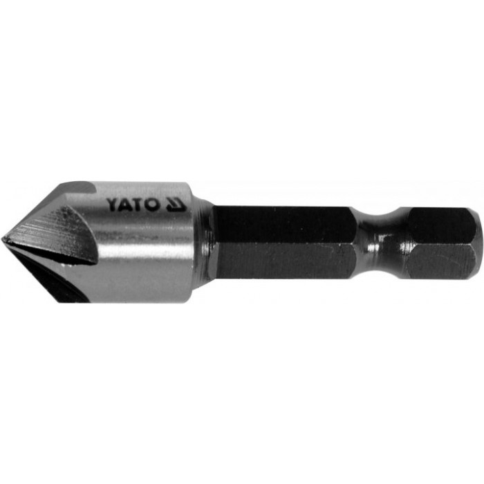 Зінківка конічна по металу Yato HEX-1/4" 10.4х40 мм HSS YT-44723